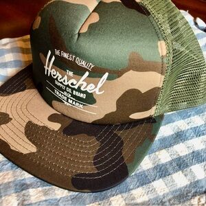 Herschel Supply Company camo trucker hat